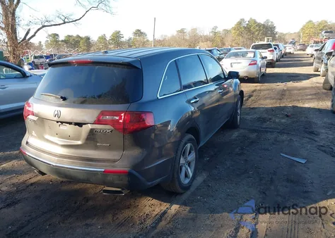 2012 Acura Mdx из США, поврежденный, VIN 2HNYD2H29CH521530